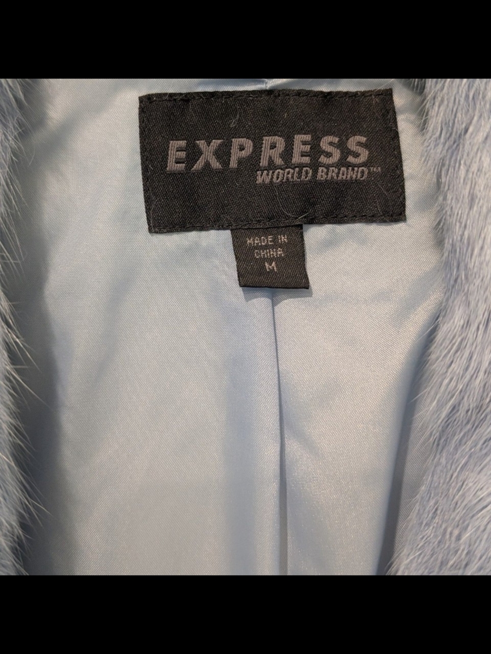 Vintage Express Rabbit Fur Jacket M - Picture 3 of 4